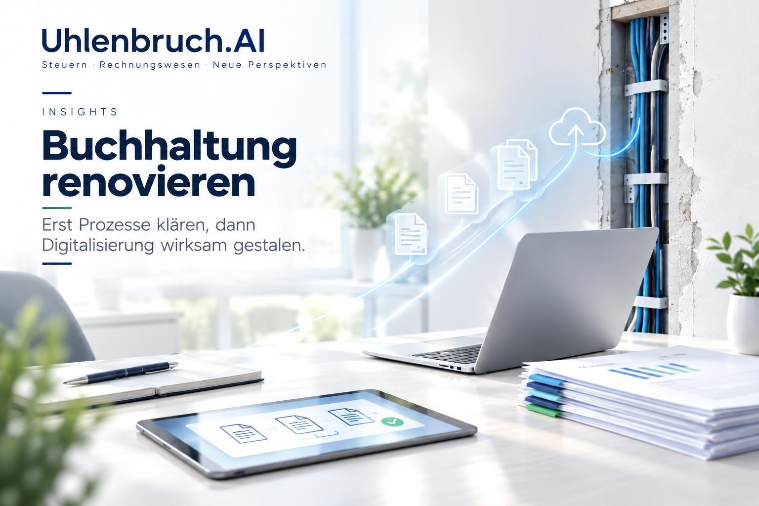 Buchhaltung renovieren statt neu bauen